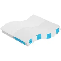 vidaXL Materasso pocket spring core medium firm 180x200 cm