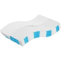 vidaXL Materasso pocket spring core medium firm 140x200 cm
