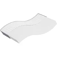 vidaXL Materasso in schiuma medio-morbida 70x200 cm