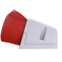 Pce Presa di alimentazione 32 A, 400 V, 5 poli, 3P+Z+N, IP44, Shark 125-6 – rossa