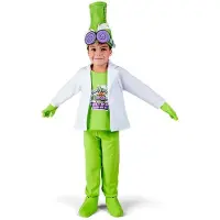 MOM Costume Da Professore K Con Cappello Occhiali Maglietta Giacca Pantaloni Copriscarpe E Guanti