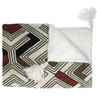 Pomax Plaid, coperte TOUDOU - Bianco - 130x160 cm