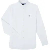 Ralph Lauren Camicia a maniche lunghe GONNA ragazzo - Bianco - 3 anni