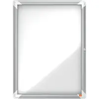 Nobo Vetrina Espositiva Da Esterno Premium Plus 4xa4 Fogli Magnetica Sfondo Bianco