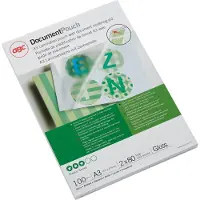 GBC Buste Per Plastificazione A3 2x80 Micron 303x426 Mm 100 Unità