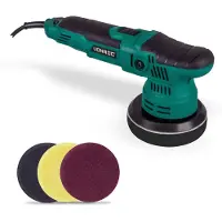 Vonroc Lucidatrice Auto Rotorbitale 650W - 125mm | Include 4 tamponi per lucidare