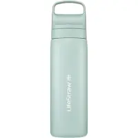 LifeStraw Go Seafoam GOST-530ML-SEAF Stainless Steel, bottiglia con filtro a 2 fasi, 530 ml
