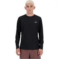 New Balance Sport Essential Long Sleeve Black Taglia: L | Abbigliamento Sportivo Outlet | Uomo | Nero