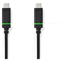 Ginza.se Ccgb64700bk20 Cavo Usb 3.2 Gen 1 Usb-c M-usb-c M 4k A 5 Gb/s Nichelato 2 M 60w 60hz