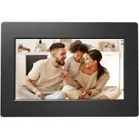 Agfa Agfaphoto Frameo Cornice digitale WiFi da 7 pollici, nera