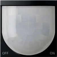 Gira Rilevatore di movimento KNX Comfort 2,20 m nero - Sensore di movimento per la domotica KNX 2051005