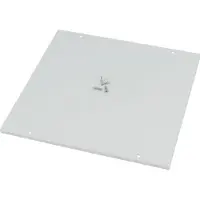 Eaton Power Quality Piastra di fondo/copertura, chiusa, per LxP = 1000 x 400 mm, IP55, grigio 284310