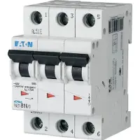 Eaton Interruttore differenziale , 2 A, 3 poli, caratteristica: C 240887