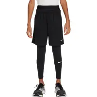 Nike Boy's Pro Dri-Fit Tight 24 Leggings Bambini (S, nero)