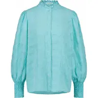 Circle of trust Grace Blouse Aqua Sky Taglia: M | Maglie a manica lunga Outlet | Donna | Ciano