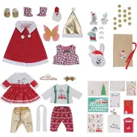 Baby Born Calendario dell'Avvento 43cm, Set di vestiti per bambole, 3 anni/anni