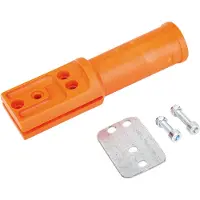 Bahco Sistema di fissaggio rapido brevettato per il montaggio delle seghe su aste. Viti in acciaio inossidabile.