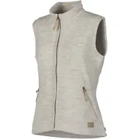 Ivanhoe Women's NLS Coco Vest Gilet in lana Donna (42, grigio/beige)