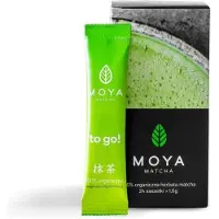Moya Matcha To Go! Tè Verde Giapponese Biologico Tradizionale 24 x 1,5 g — Tè Verde
