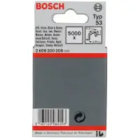 Bosch Accesorios Punti Metallici Type 53 11.4x0.74x6 Mm 5000 Unità