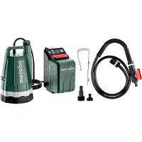 Metabo Akku-Tauch- und Regenfasspumpe TPF 18 LTX 2200 18 V, Max. Förderhöhe 22 m