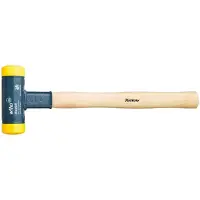Wiha 02093 02093 Schonhammer 0,4 kg Kopf: Gummi