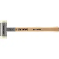 HALDER SUPERCRAFT 3366040 manico in legno di noce americano, nylon, martello antirimbalzo, 40 mm