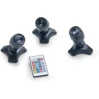Pontec PondoStar LED RGBW Set 3 illuminazione subacquea