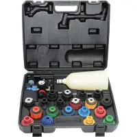 Ks Tools MASTER Set di imbuti per il riempimento dell'olio con braccio angolare rotante 24 pezzi - 150.9130