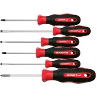 Gedore rosso R38002106 Set di cacciaviti 2C PZ+SL 6 pezzi, 3301271