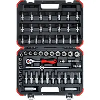 Gedore red R59003059 Set di chiavi a bussola 3/8" 6-24mm 59 pezzi, 3300054