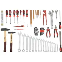 Gedore rosso R21650059 Set di utensili ALLROUND in valigetta da 59 pezzi, 3301635