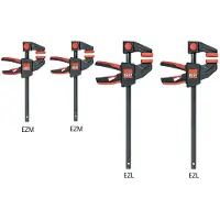 Bessey - Set di 4 morsetti a leva: 2 x 150 mm + 2 x 300 mm