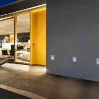 Mantra-Iluminacion Luci LED da incasso Aspen, diffusore, angolare, bianco