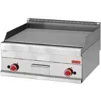 Gastronoble Piastra per grill a gas Gastro M 650 65/70Ftg-Cr liscia cromata