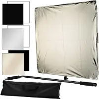 Bresser Br-dp1000 Pannello Diffusore/riflettore 6 In 1 100x100 Cm