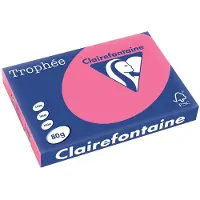 Clairefontaine Carta Colorata Fucsia A3 80 g/m² (500 fogli)
