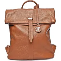 Carla Ferreri Zaino Pelle cognac — Zaino