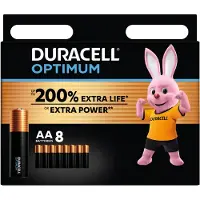 Duracell Batterie Optimum AA MN1500/LR6 – Confezione da 12 pezzi