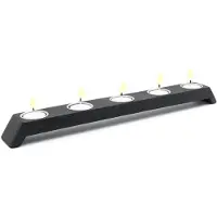 Zilverstad Portacandele Obliquo 5 Pezzi