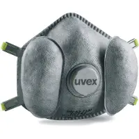 Uvex Mascherina Formmaske silv-Air e 7330 FFP3, confezione da 3 pezzi