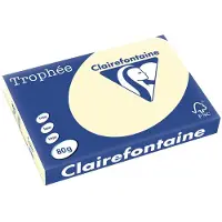 Clairefontaine Carta Colorata Avorio A3 80 g/m² (500 fogli)