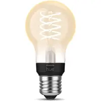 Philips Hue White E27 7W filamenti A60 550lm