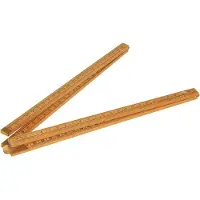 Sola Timmermans metro legno giallo 4 pezzi