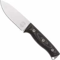 White River Knives Ursus Cub UR35-LBO CPM MagnaCut, OD-Green Linnen Micarta coltello da bushcraft, fodero in Kydex con acciarino