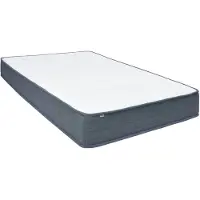 vidaXL Materasso a molle box 190x140x20 cm tessuto medio morbido
