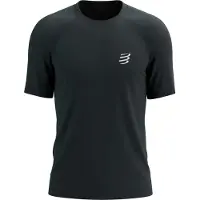 Compressport - T-shirt da trail/running - Performance SS Tshirt M Black per Uomo - Taglia L - Nero