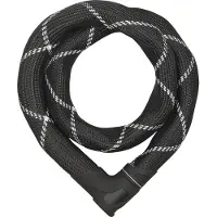 ABUS Chain Lock 8210 Lucchetto per bicicletta (110 cm, nero)