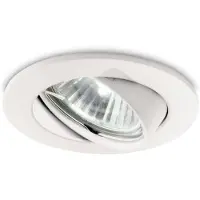 GGM Moebel International Spot incasso Swing tondo, GU10 orientabile, bianco