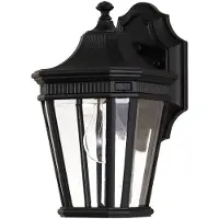FEISS Applique da esterni Cotswold Lane nero alta 29,2cm
